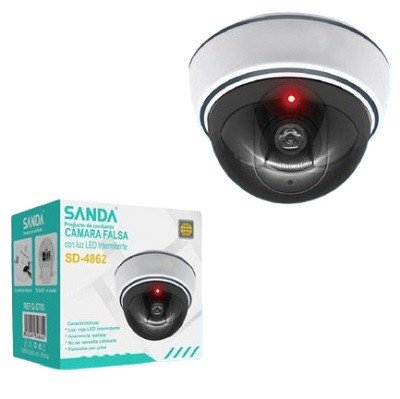 Cámara falsa con luz intermitente SD-4862