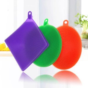 Pack de 3 esponjas de silicona para cocina