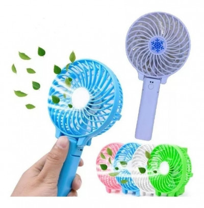 Mini ventilador de mano recargable