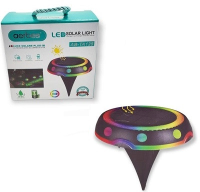 Luz de jardín solar RGB AB-TA125