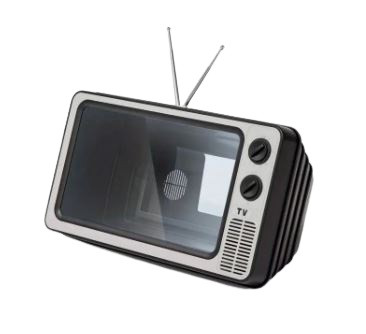 Lupa amplificadora de móvil en forma de TV