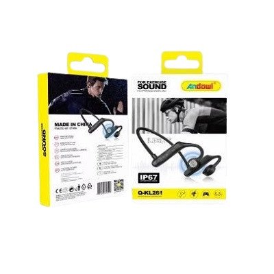 Auriculares bluetooth con soporte trasero