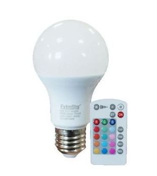Bombilla cambio colores con mando