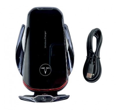 Cargador de móvil inalámbrico con sensor para coche 