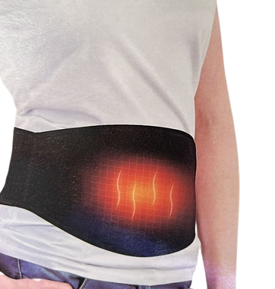 Almohadilla térmica tipo cinturón