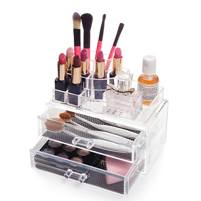 Organizador de maquillaje 2 cajones