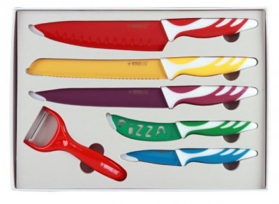 Pack de cuchillos con revestimiento cerámico. BN5928