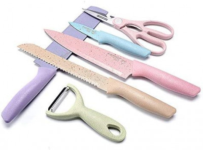 Pack de cuchillos colores pasteles