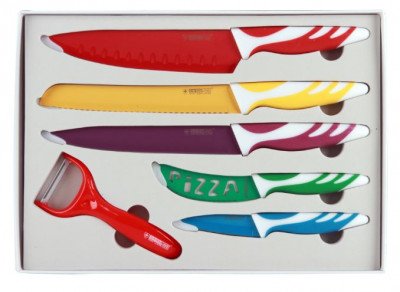 Pack de cuchillos con revestimiento cerámico. BN5928