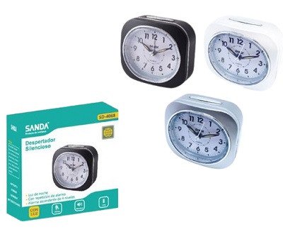 Despertador silencioso SD-4068