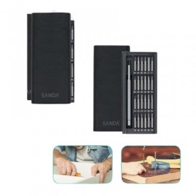 Juego de destornilladores metálicos