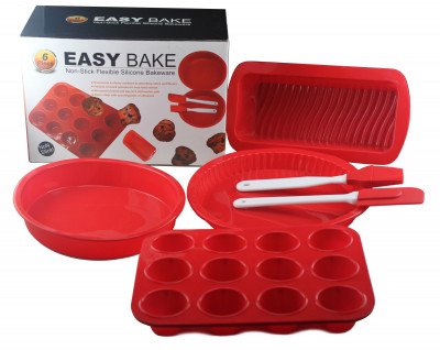 Moldes de silicona para tartas y pasteles