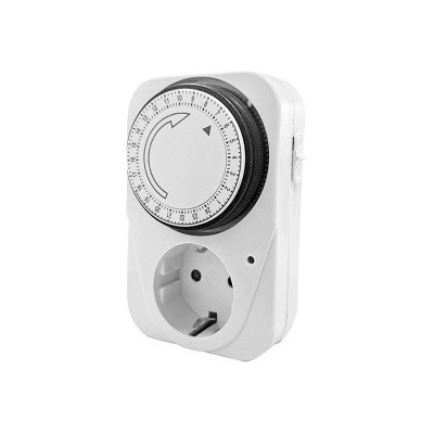 Enchufe con temporizador manual