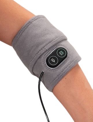 Banda flexible con calor y masaje