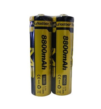 Pack de 2 baterías 18650 de 8800mAh