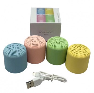 Altavoz bluetooth Inpods Little Fun Macaron