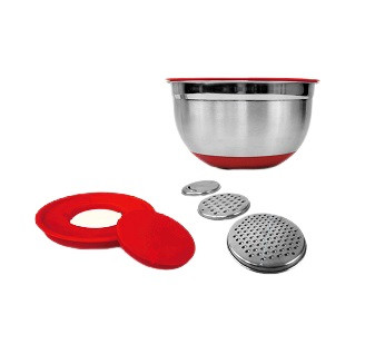 Cuenco de acero con 3 ralladores 48-AKB-3BL (8)