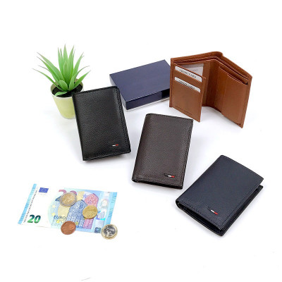 Cartera de piel vertical KTIF-06