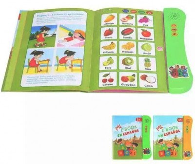 Libro infantil con sonidos en español