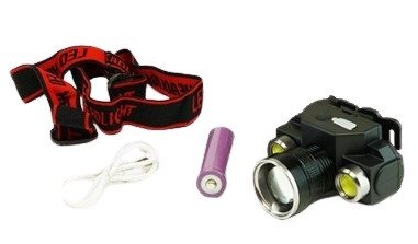 Linterna multifuncional de cabeza