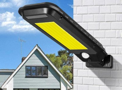 Luz con panel solar para exterior 100 COB