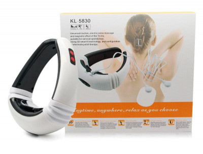 Masajeador de cuello con electrodos