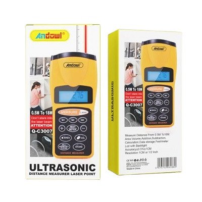 Medidor láser digital