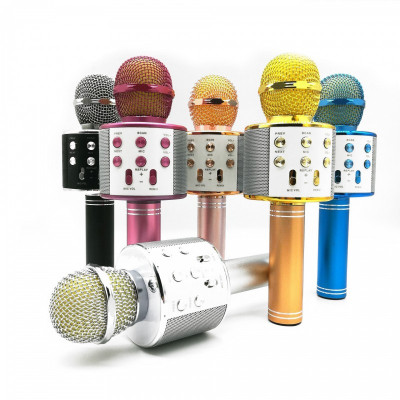 Micrófono karaoke con altavoz Bluetooth