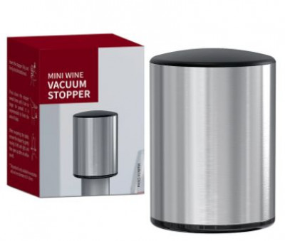 Tapón de vacío metálico para botella de vino