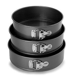 Set de 3 moldes para pasteles