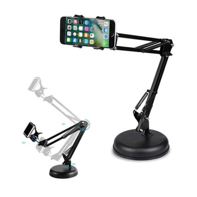 Soporte de móvil con brazo plegable