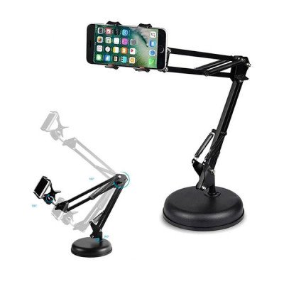 Soporte de móvil con brazo plegable