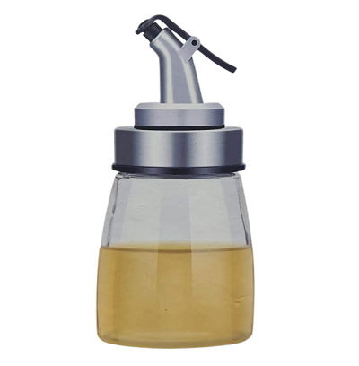 Botella para aceite con dosificador 