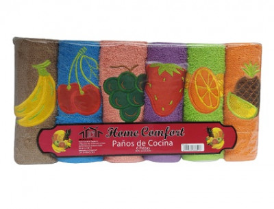 Pack de 6 paños de cocina (24)
