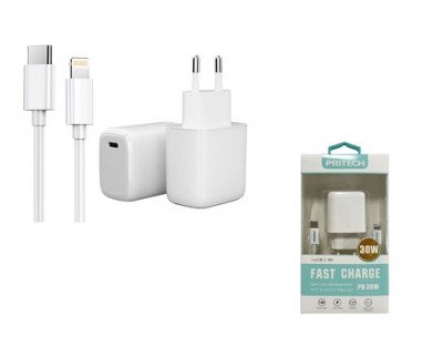 Cargador rápido 30W Tipo C-Iphone