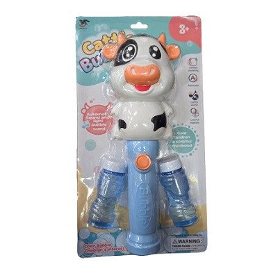 Pistola de pompas vaca