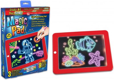 Pizarra mágica con luz