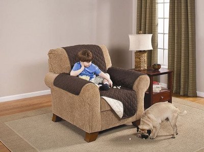 Funda / protector de sillón reversible