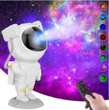 Proyector de luces "astronauta"