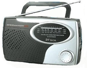 Radio AM / FM / SW 3 bandas DV-1725 