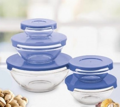 Recipientes de cristal con tapas