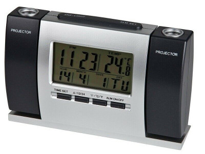 Reloj con doble proyector CC-731