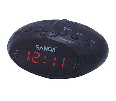 Reloj despertador con radio SD-4014