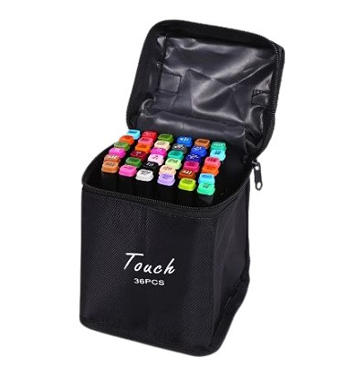 Pack 36 rotuladores doble punta 