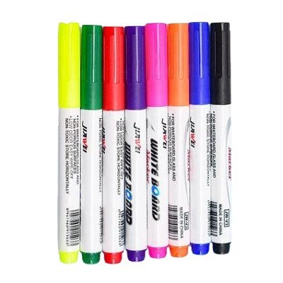 Rotuladores pizarra blanca / dibujos en agua