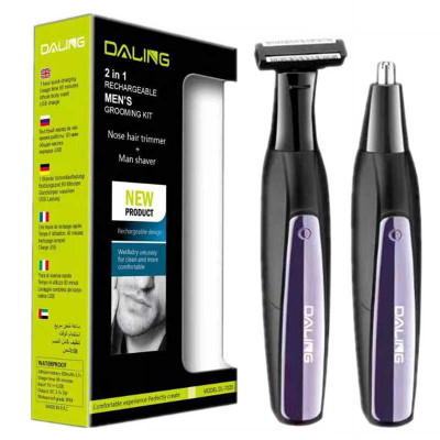 Cortapelo de precisión 2 en 1 recargable