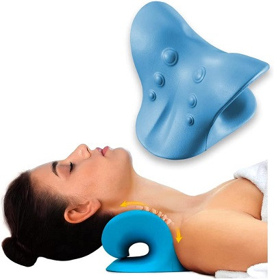 Almohadilla de tracción cervical