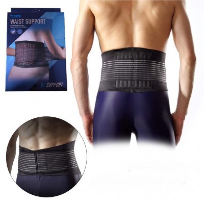 Cinturón soporte de cintura doble cierre