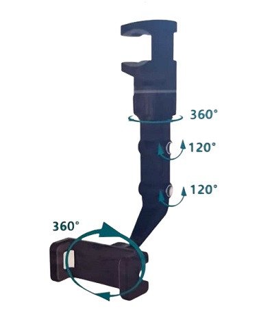 Soporte universal para móvil con pinza