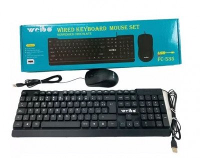 Teclado + ratón (ambos con cable)